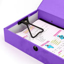 Pukka A4 Foolscap Box Files Assorted - Pack of 10