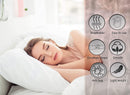 Roseley White Microfiber Pillow Protectors 4 Pack (50 x 75cm)