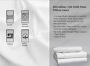 Roseley White Microfiber Pillow Protectors 4 Pack (50 x 75cm)