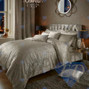 Crushed Velvet Duvet Cover Set Mink Beige / Single - Exclusive Deals Ltd - Exclusive Deals