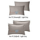 800 TC Plain Dyed Pillowcase (Oxford/HW) - Exclusive Deals Ltd - Exclusive Deals