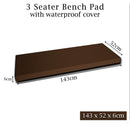 Water Resistant Bench Pads Various Colours and Sizes