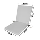 Water-Resistant Low Back Chair Pads