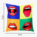 Pop Art Cushion Cover + Filler