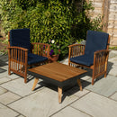 Water-Resistant Low Back Chair Pads