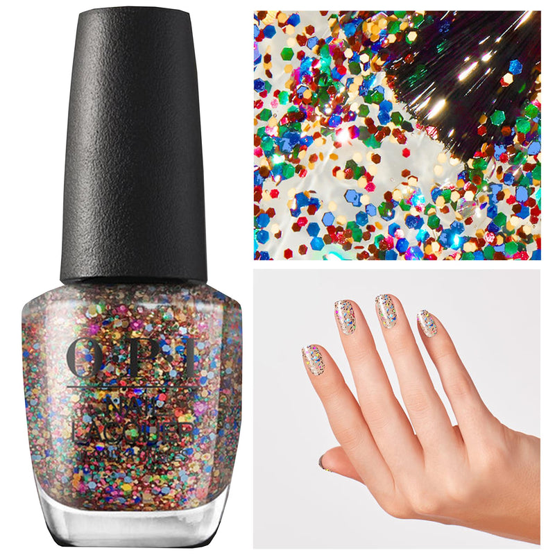 OPI Nail Polish You Had Me At Confetti