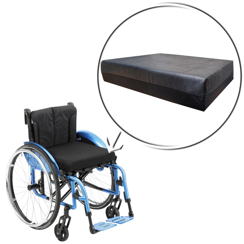 Wheelchair Pads 45 x 40cm Black