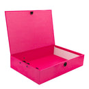 Pukka A4 Foolscap Box File - Pink