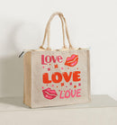 Jute Bags Small with Zip