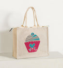 Jute Bags Small with Zip