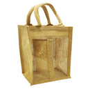 Jute Bottle Bags Natural / Double - Exclusive Deals Ltd - Exclusive Deals