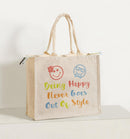 Jute Bags Small with Zip