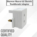 Daewoo Shaver and Electric Toothbrush Adaptor 1pc - Exclusive Deals Ltd - Exclusive Deals