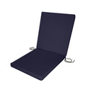 Water-Resistant Low Back Chair Pads