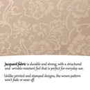 Jacquard Cushion Covers [Ornamental, Damask, Floral] and Fillers