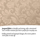 Jacquard Cushion Covers [Ornamental, Damask, Floral] and Fillers