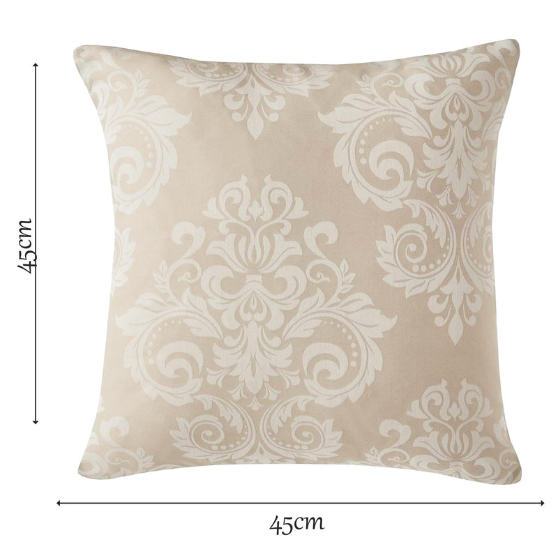 Jacquard Cushion Covers [Ornamental, Damask, Floral] and Fillers