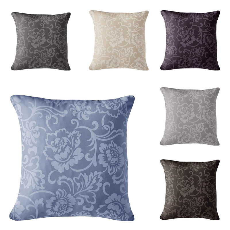 Jacquard Cushion Covers [Ornamental, Damask, Floral] and Fillers