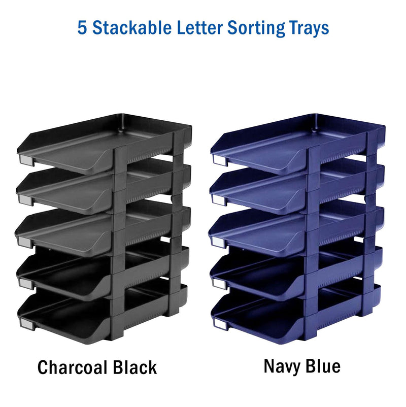 Letter Tray & Riser Documents Organiser