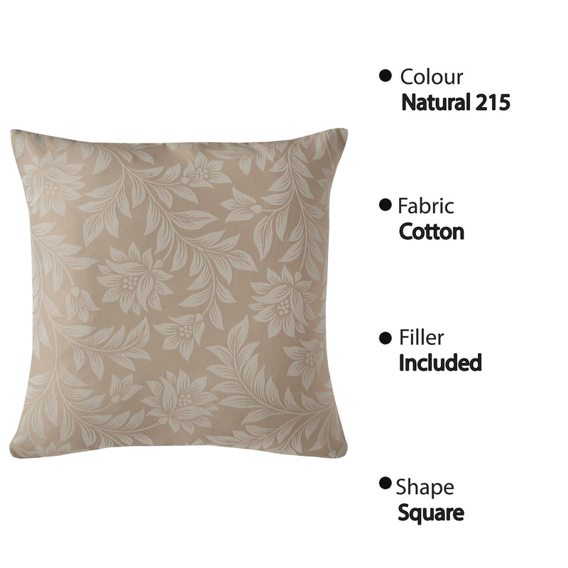 Jacquard Cushion Covers [Ornamental, Damask, Floral] and Fillers