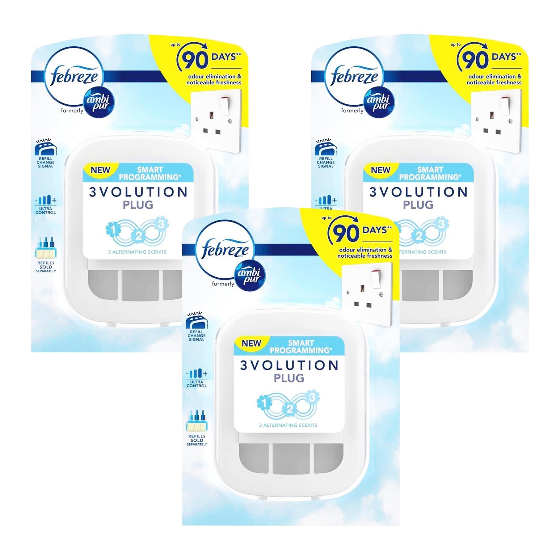 Febreze Ambi Pur 3Volution Air Freshener Electrical Plug In Device - S
