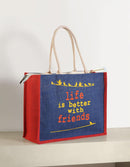 Jute Bags Small with Zip