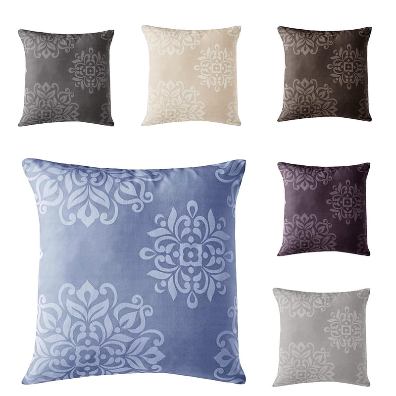 Jacquard Cushion Covers [Ornamental, Damask, Floral] and Fillers