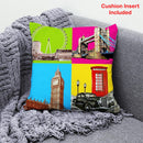 Pop Art Cushion Cover + Filler
