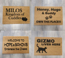 Large Personalised Door Mat 45 x 75cm