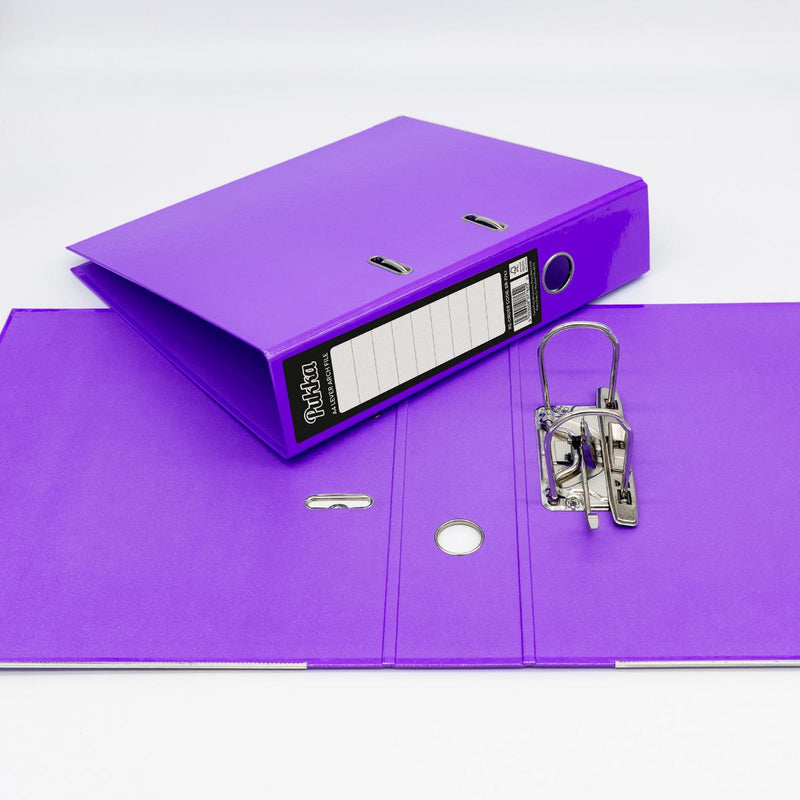 Pukka A4 Lever Arch Files - Purple