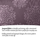 Jacquard Cushion Covers [Ornamental, Damask, Floral] and Fillers