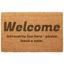 Personalized Coir Door Mat Customized Prints 40 x 60cm