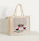 Jute Bags Small with Zip