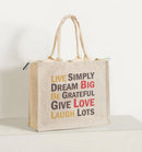 Jute Bags Small with Zip