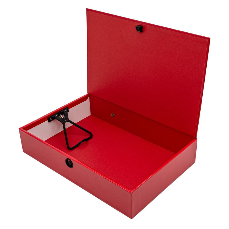 Pukka A4 Foolscap Box File - Red