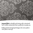 Jacquard Cushion Covers [Ornamental, Damask, Floral] and Fillers