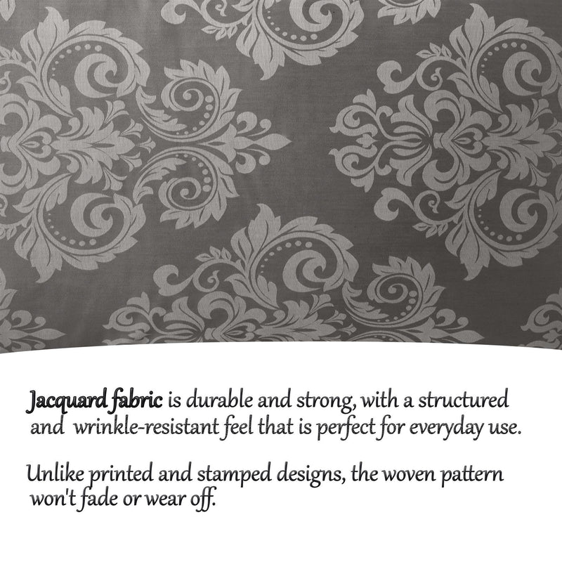 Jacquard Cushion Covers [Ornamental, Damask, Floral] and Fillers