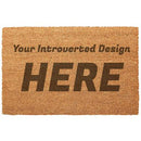 Personalized Coir Door Mat Customized Prints 40 x 60cm