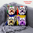 Pop Art Cushion Cover + Filler