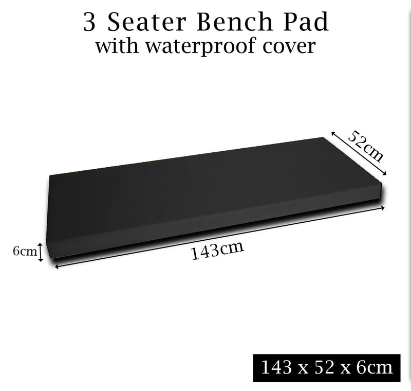Water Resistant Bench Pads Various Colours and Sizes