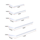 Classic Elegance: High Gloss White Floating Shelves - Discover Your Perfect Fit