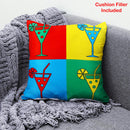 Pop Art Cushion Cover + Filler