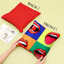 Pop Art Cushion Cover + Filler