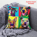 Pop Art Cushion Cover + Filler