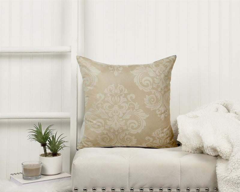 Jacquard Cushion Covers [Ornamental, Damask, Floral] and Fillers