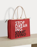 Jute Bags Small with Zip