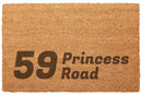 Personalized Coir Door Mat Customized Prints 40 x 60cm