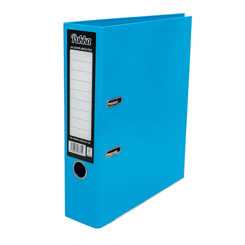 Pukka A4 Lever Arch Files - Blue
