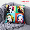 Pop Art Cushion Cover + Filler