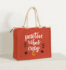 Jute Bags Small with Zip